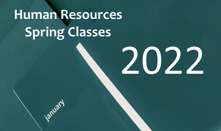Human Resources 2021 Spring class courses calendar