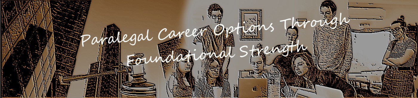 Paralegal college course career options