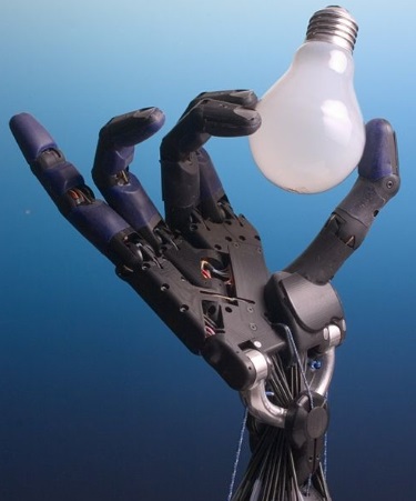 robotic hand light bulb max impact legal career tip